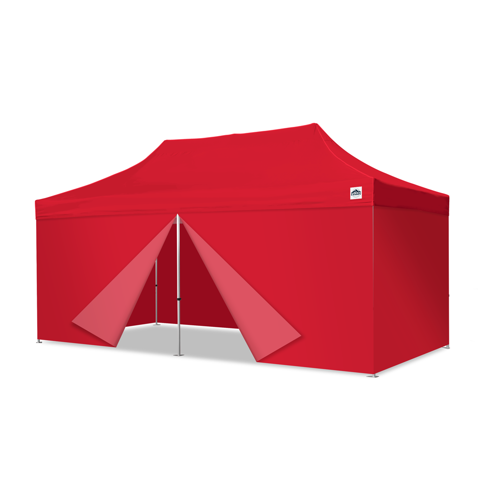 10x20 EcoShade Pop-Up Canopy Tent With Walls - Deluxe Canopy