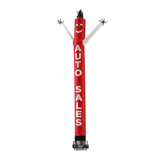 AUTO SALES AIR DANCERS® INFLATABLE TUBE MAN RED WITH WHITE ARMS