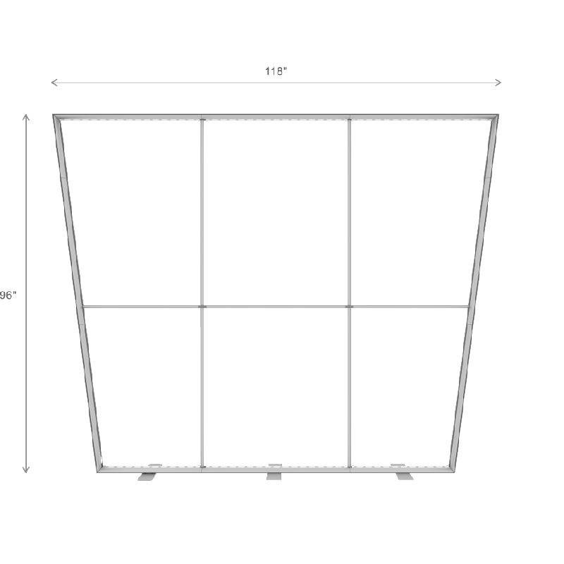 BrightLine A2 Panel (96″ H x 118″ – 96″ W)