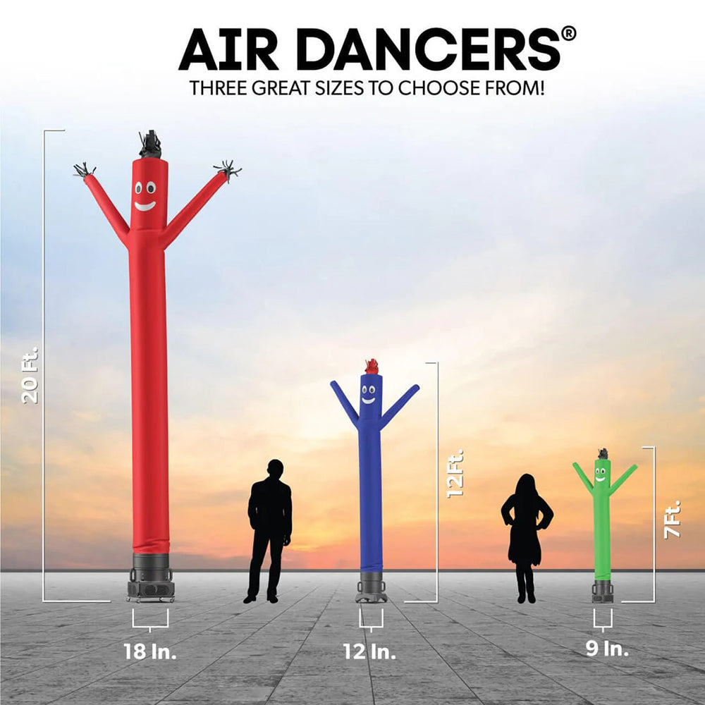 AIR DANCERS® INFLATABLE TUBE MAN PURPLE