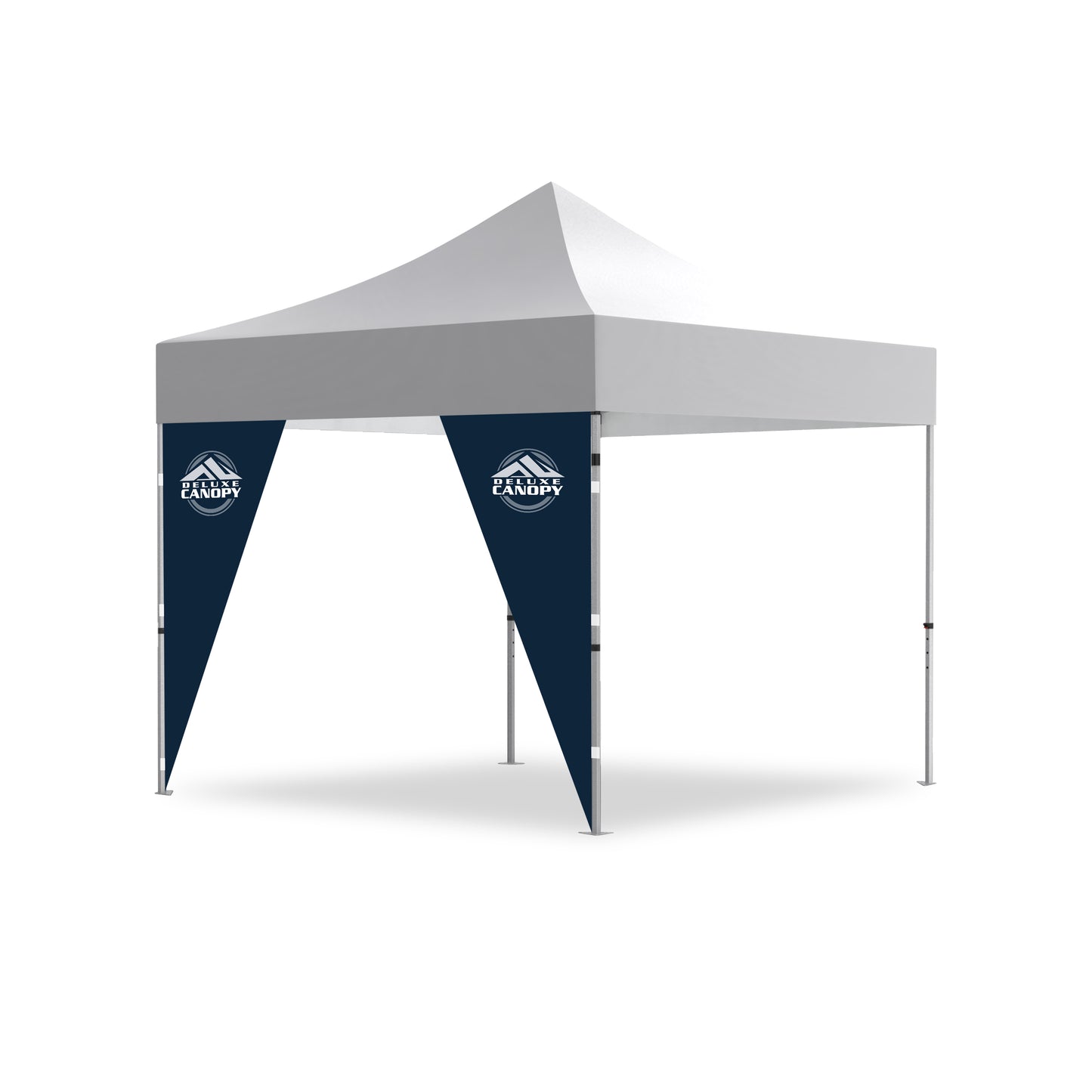 Custom Printed Canopy Tent Diagonal Wall - Deluxe Canopy