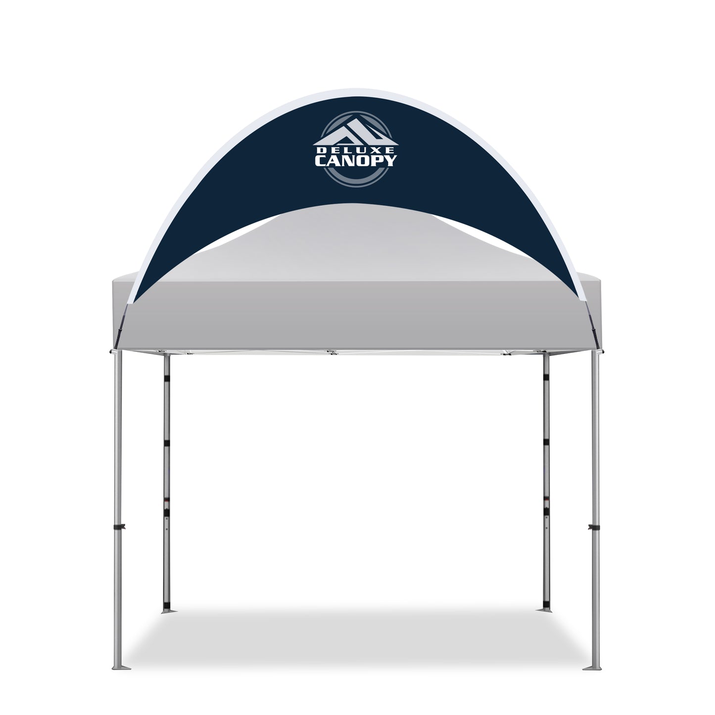 Canopy Tent Curved Billboard Banner - Deluxe Canopy