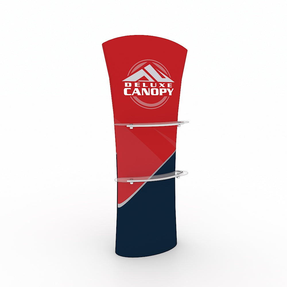 CURVED TOP BANNER STAND