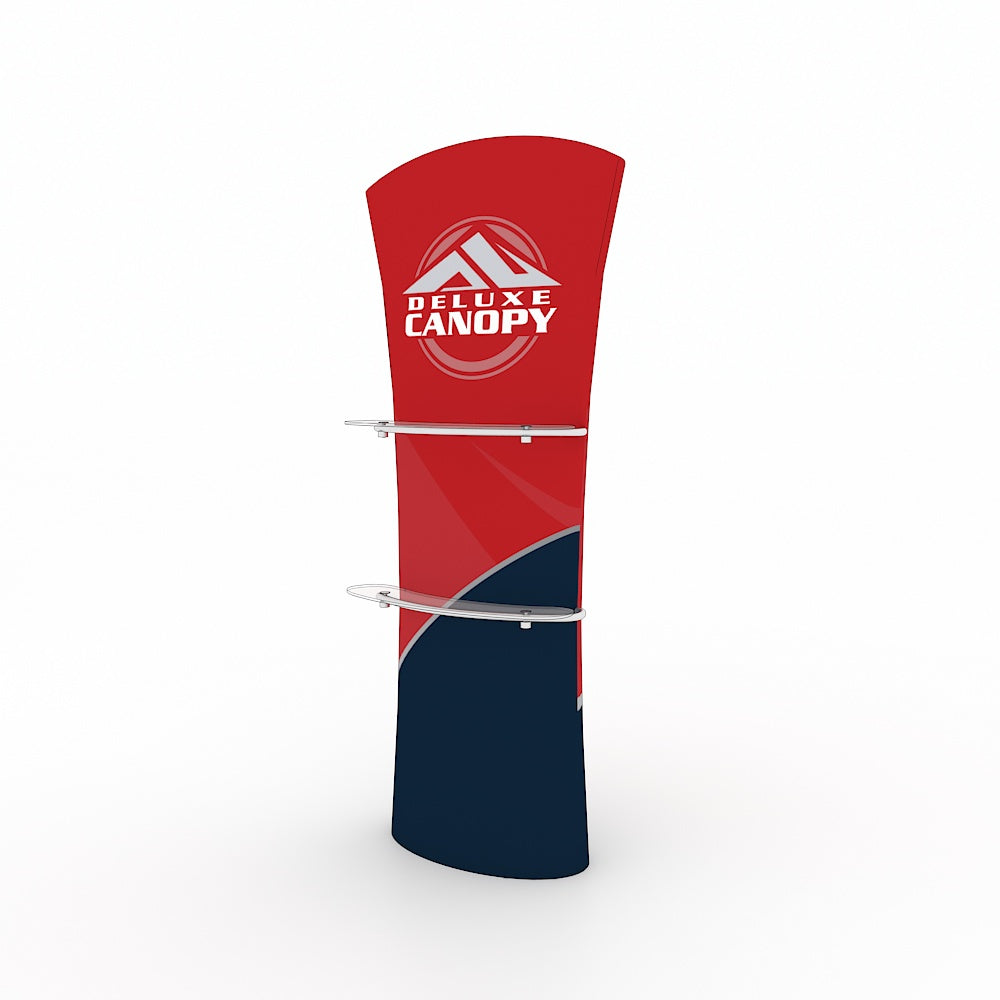 CURVED TOP BANNER STAND