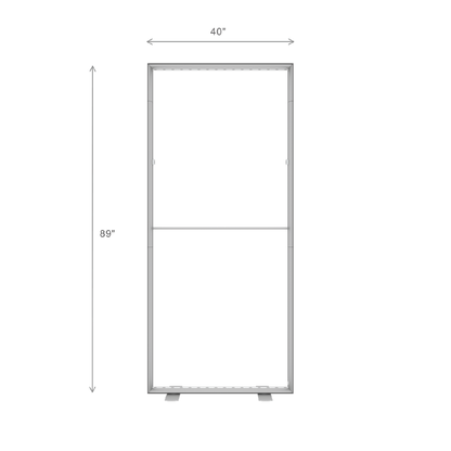 BrightLine D Panel (89″ H x 39″ W)