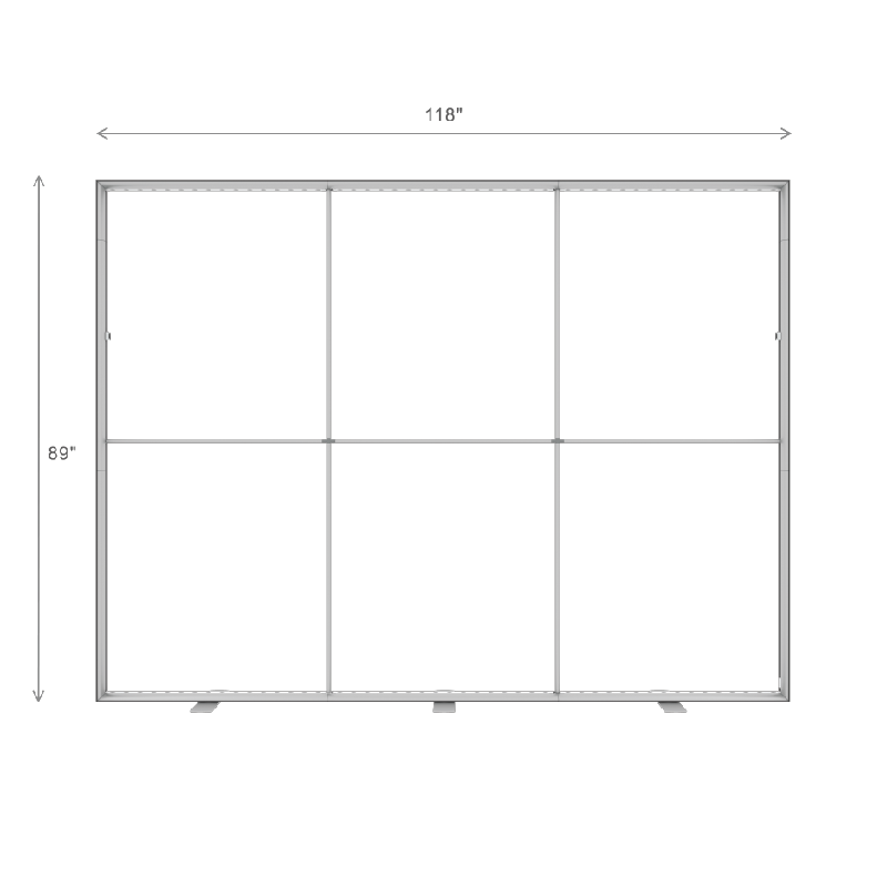 BrightLine F Panel (89″ H x 118″ W)