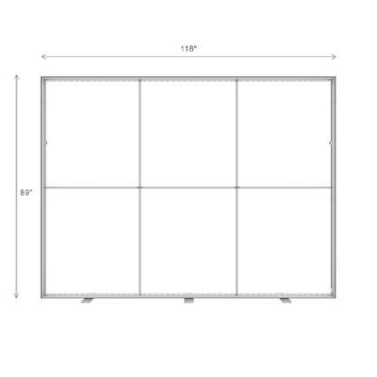 BrightLine F Panel (89″ H x 118″ W)