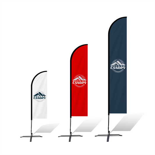 STRAIGHT FEATHER FLAGS