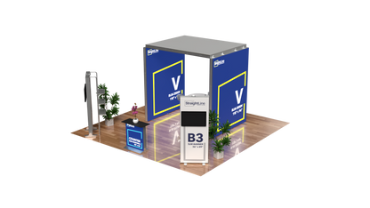 BrightLine 20×20 Island Display Kit 3