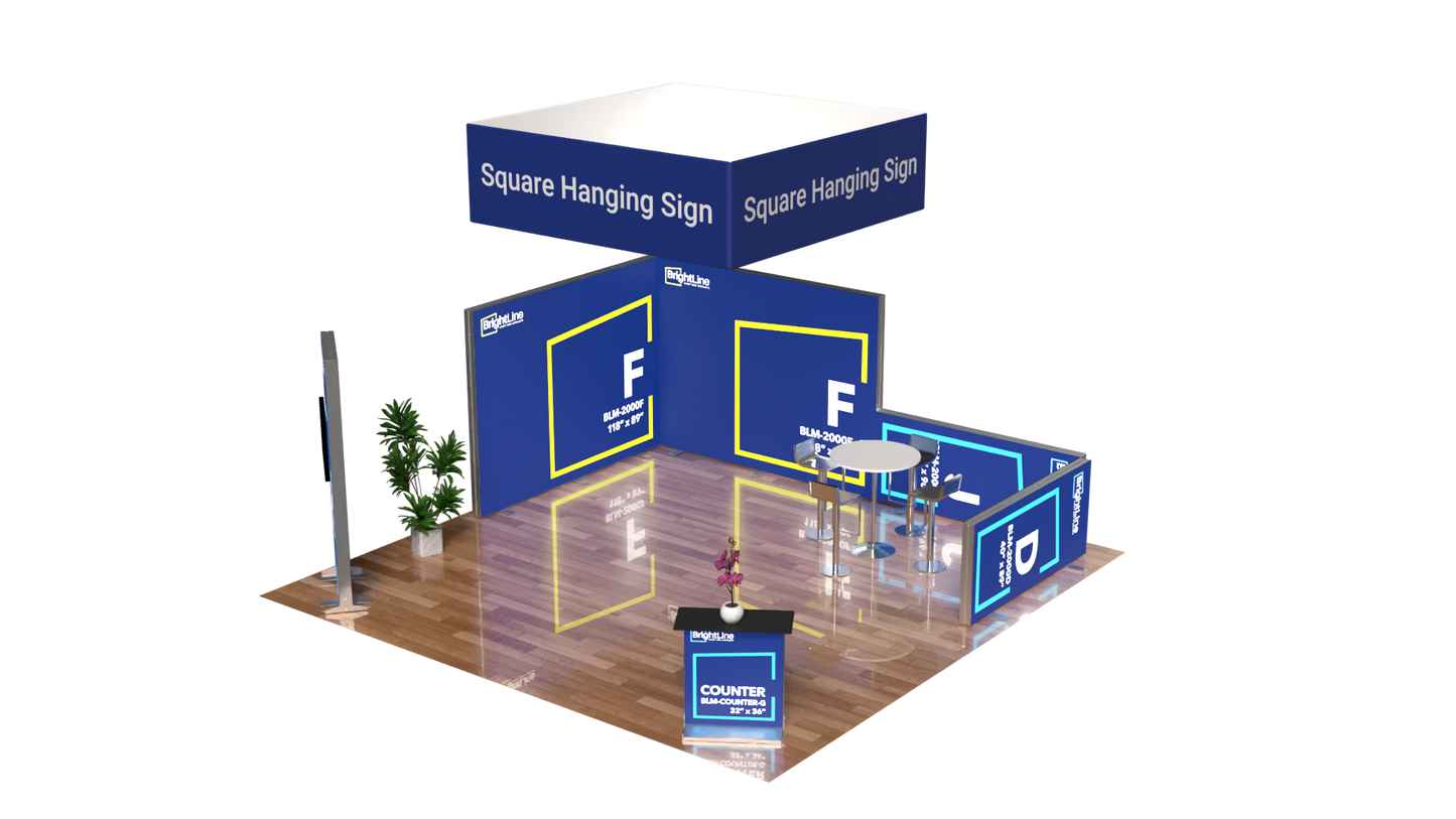 BrightLine 20×20 Island Display Kit 4