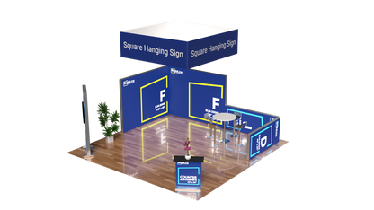 BrightLine 20×20 Island Display Kit 4