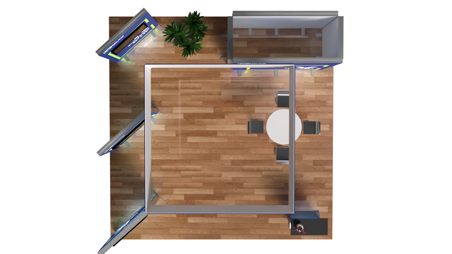 BrightLine 20×20 Island Display Kit 5