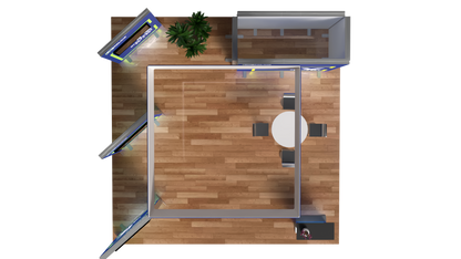 BrightLine 20×20 Island Display Kit 5