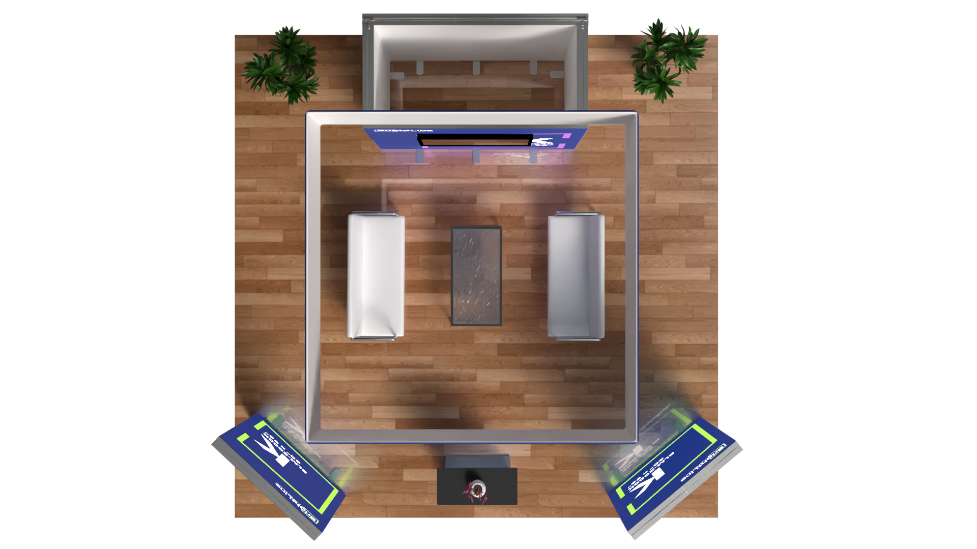 BrightLine 20×20 Island Display Kit 6