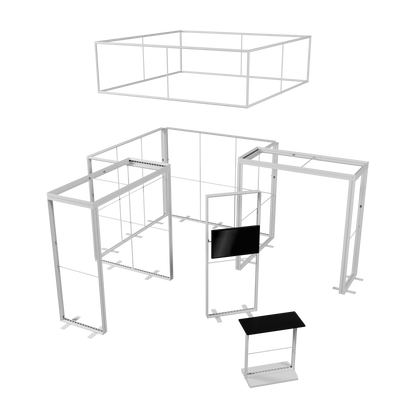 BrightLine 20×20 Island Display Kit 10