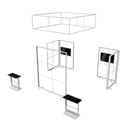 BrightLine 20×20 Island Display Kit 1