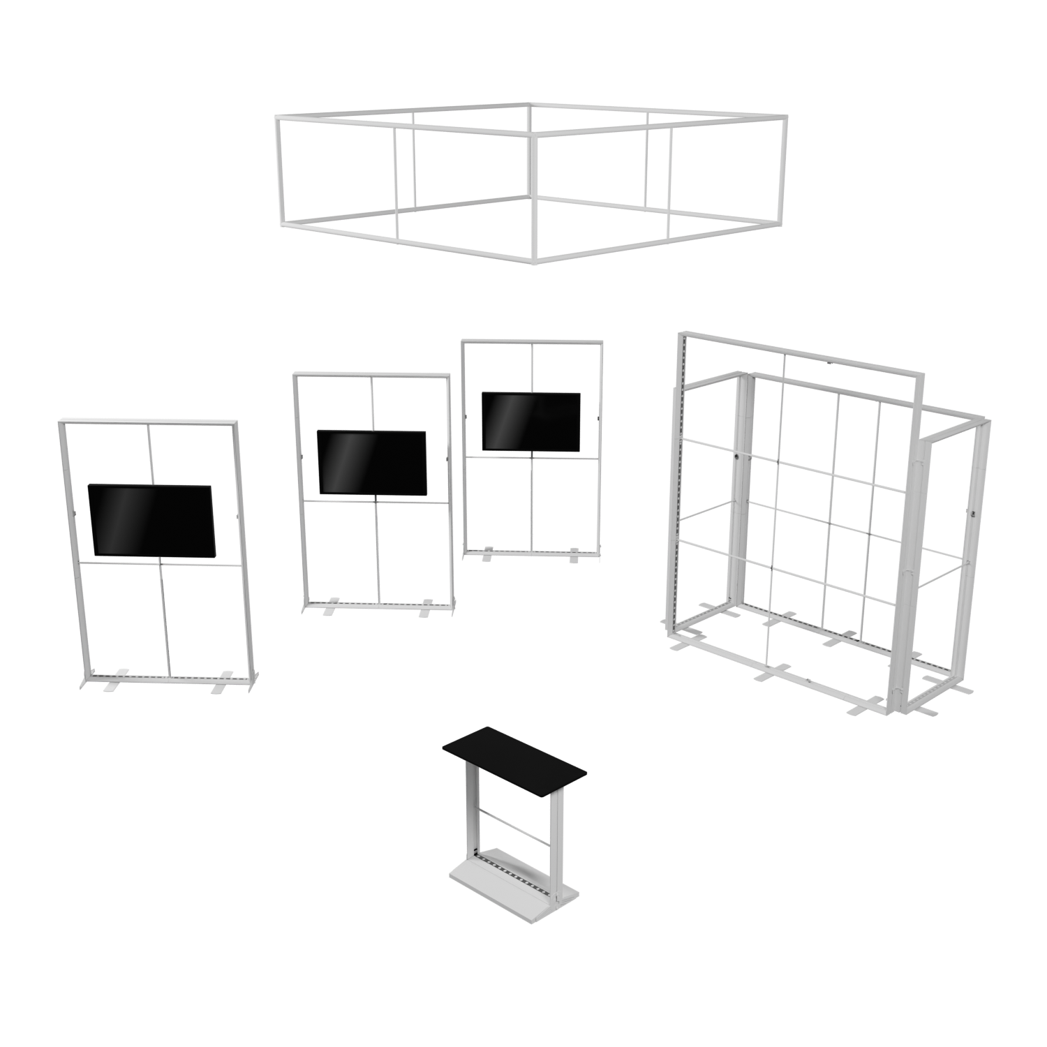 BrightLine 20×20 Island Display Kit 5