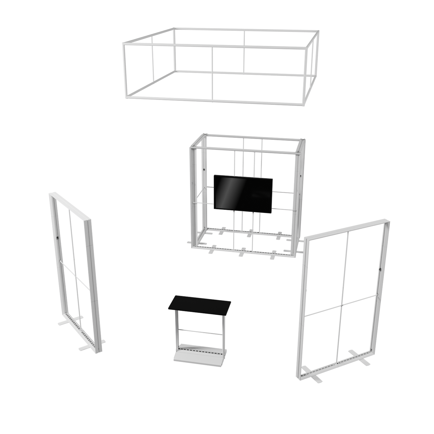 BrightLine 20×20 Island Display Kit 6