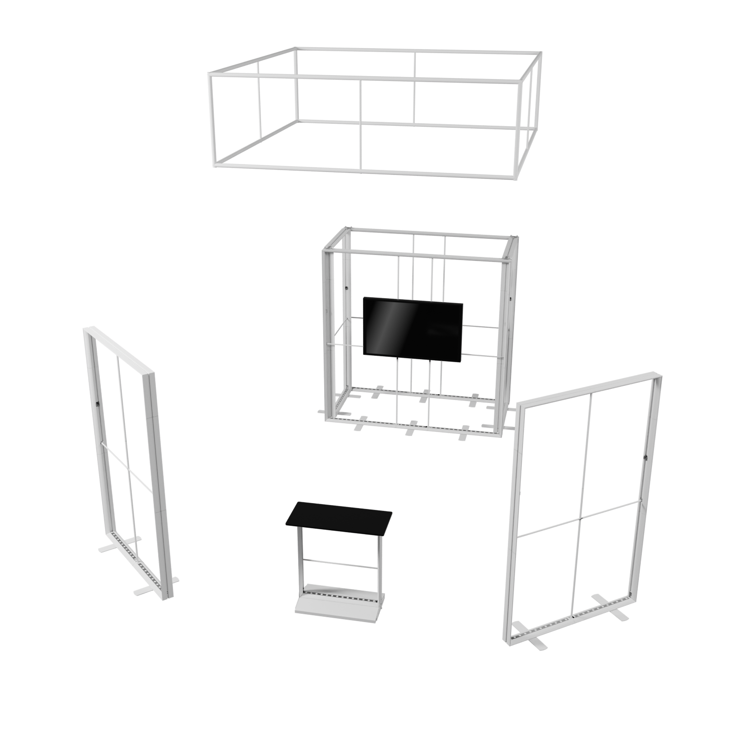 BrightLine 20×20 Island Display Kit 6