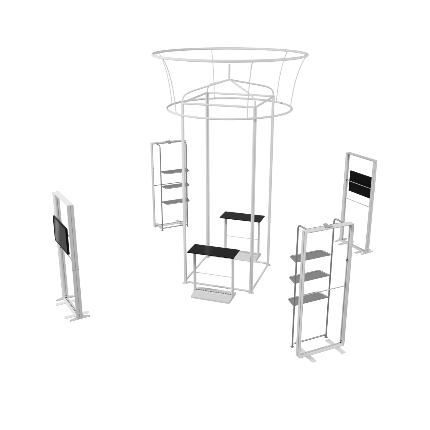 BrightLine 20×20 Island Display Kit 8