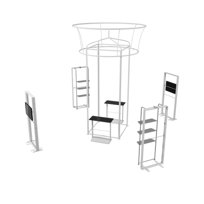 BrightLine 20×20 Island Display Kit 8