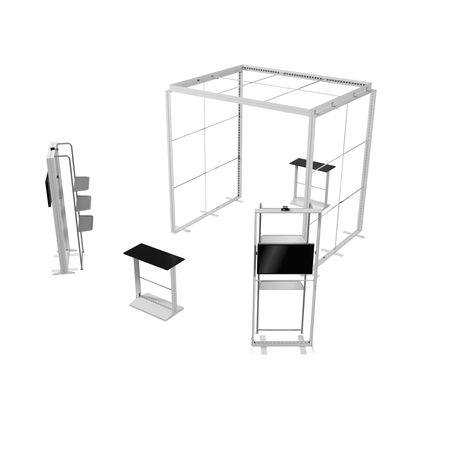 BrightLine 20×20 Island Display Kit 3