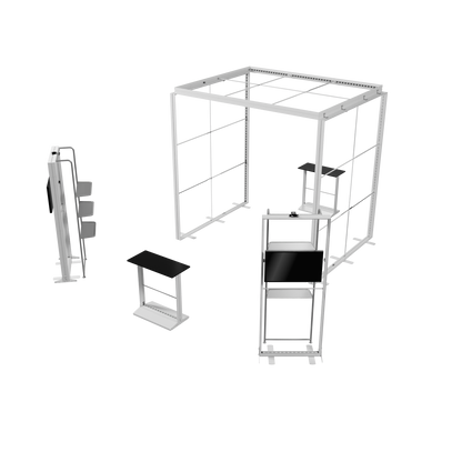 BrightLine 20×20 Island Display Kit 3