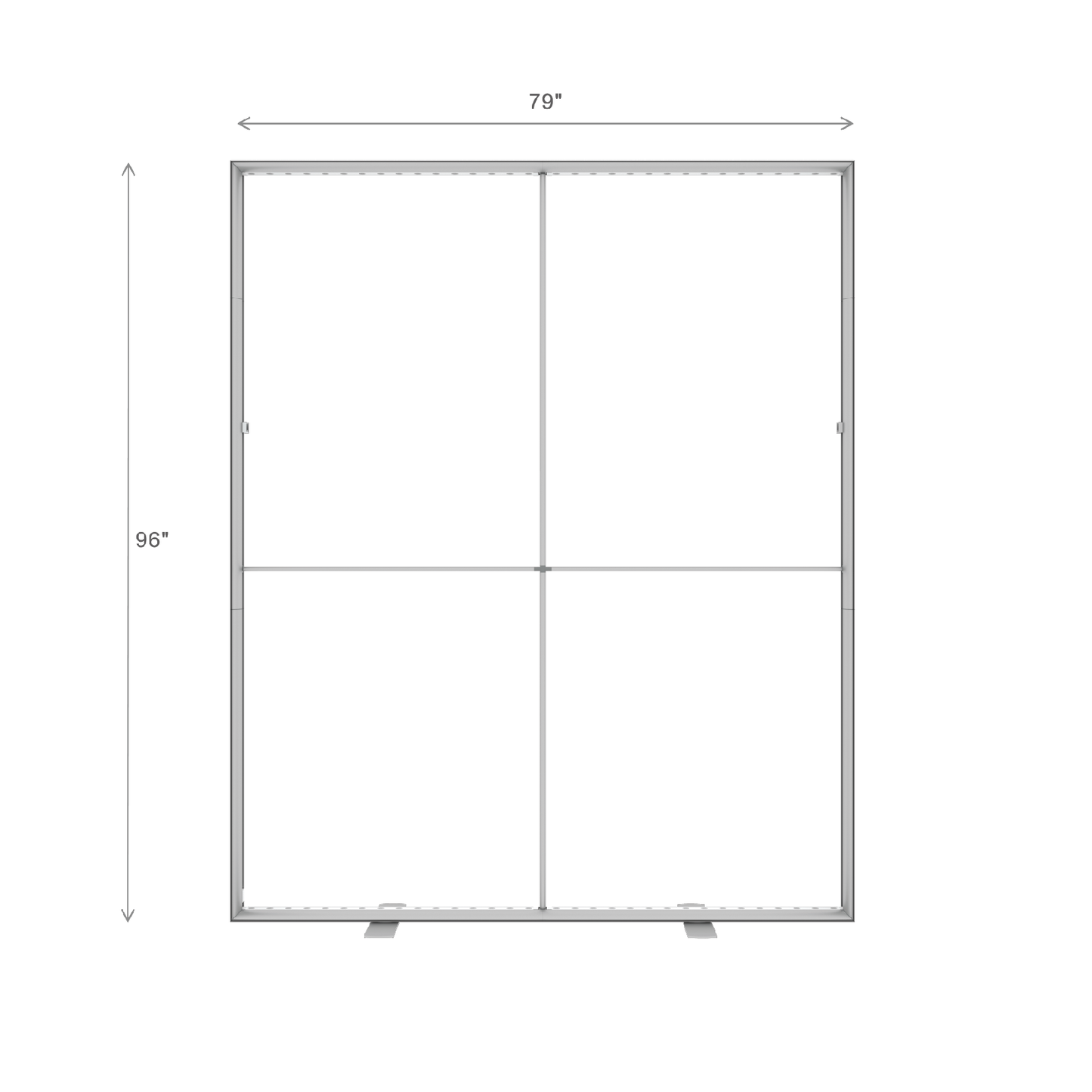 BrightLine M Panel (96″ H x 79″ W)