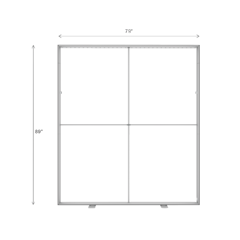 BrightLine N Panel (89″ H x 79″ W)