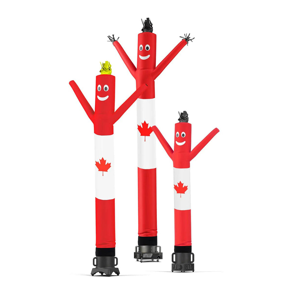 CANADIAN FLAG AIR DANCERS® INFLATABLE TUBE MAN