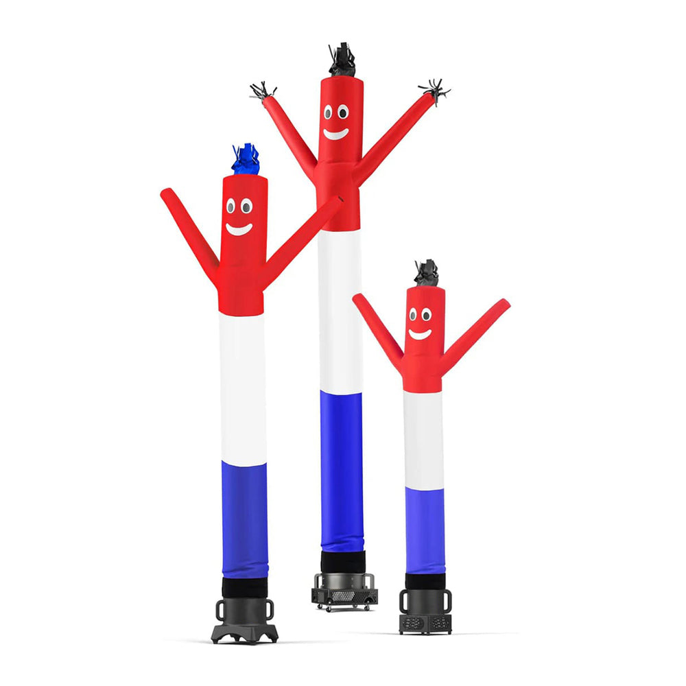 AIR DANCERS® INFLATABLE TUBE MAN RED, WHITE, AND BLUE USA