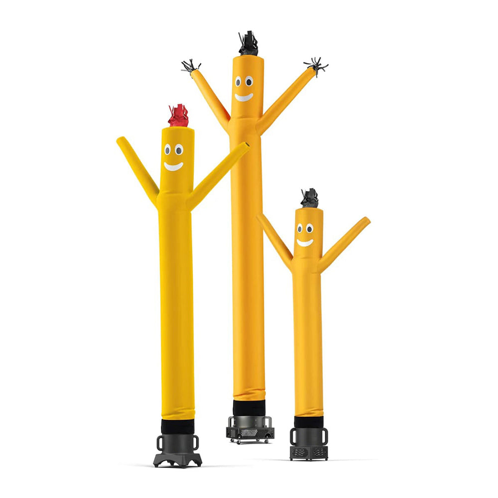 Air Dancers® Inflatable Tube Man Yellow – Deluxe Canopy