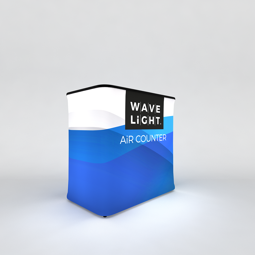 WaveLight® Air Backlit Inflatable Counter - Rectangular