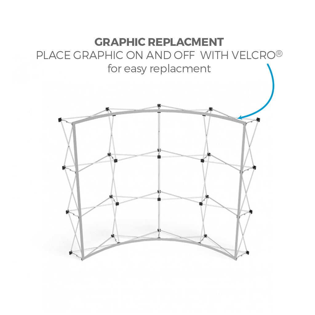 OneFabric 10ft Curve Display