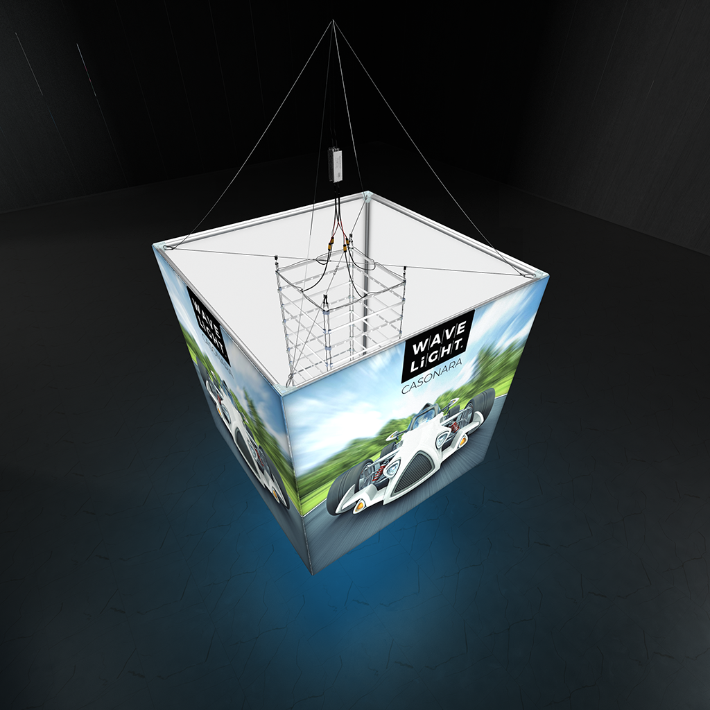 WaveLight® Casonara Blimp Cube Hanging Light Box - 200L