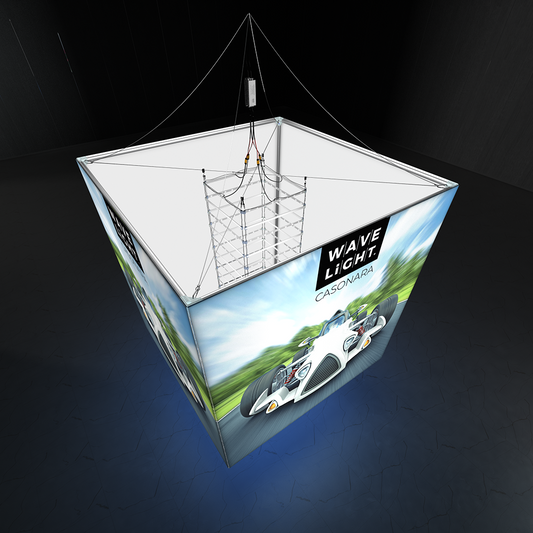 WaveLight® Casonara Blimp 360º SEG Hanging Light Box Display 240L