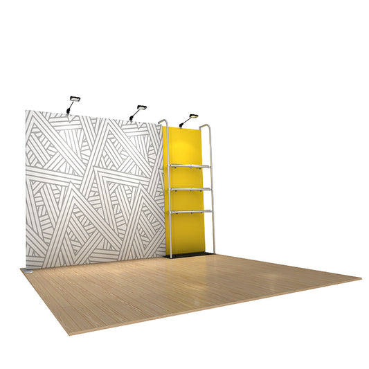 WaveLine® Merchandiser Retail Pop Up Store Display with Shelving