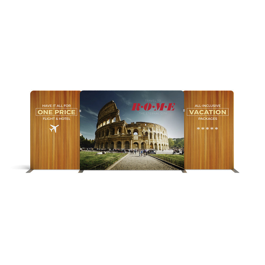 Deluxe Canopy Waveline Media WLMEFE Tension Fabric Display