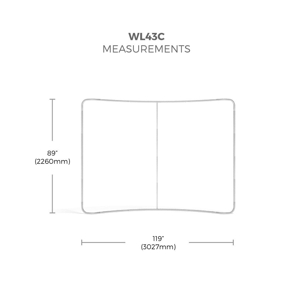 WaveLine® Display 10ft Curve