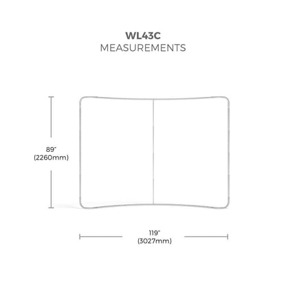 WaveLine® Display 10ft Curve