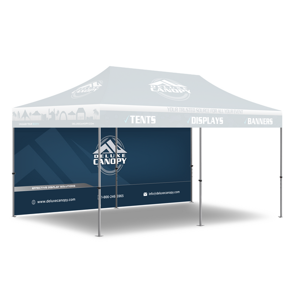 20' Dye Sublimated Canopy Side Wall | Printed Tent Wall Panels | Deluxe ...