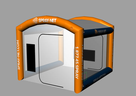 Portable Paint Booth Tent, Portable Painting Booth